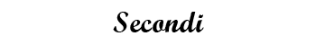 secondi